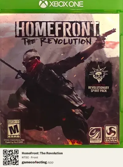 Homefront: The Revolution Xbox One, NTSC box front