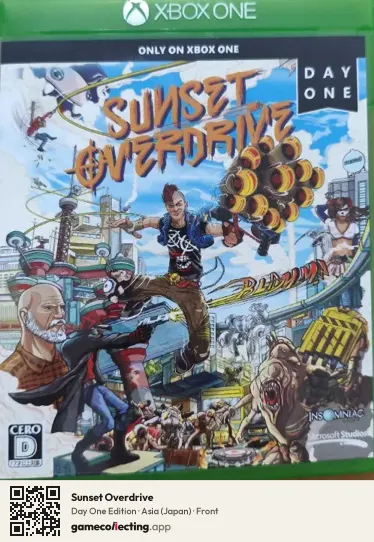 Sunset Overdrive Xbox One, Japan box front