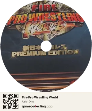 Fire Pro Wrestling World PlayStation 4, Asia disc