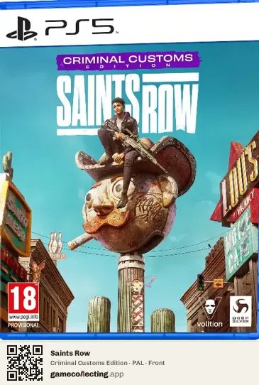 Saints Row PlayStation 5, PAL box front
