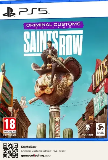 Saints Row PlayStation 5, PAL box front