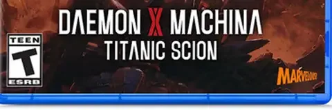 Daemon X Machina: Titanic Scion, the ESRB box on its front