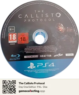 The Callisto Protocol PlayStation 4, PAL disc