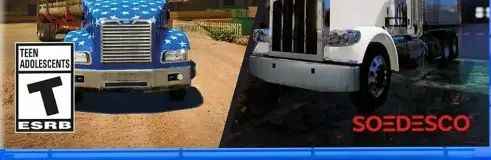 Truck Driver: The American Dream, the ESRB box on its front