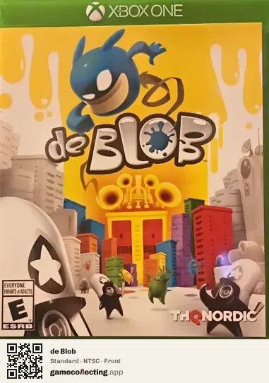 de Blob Xbox One, NTSC box front