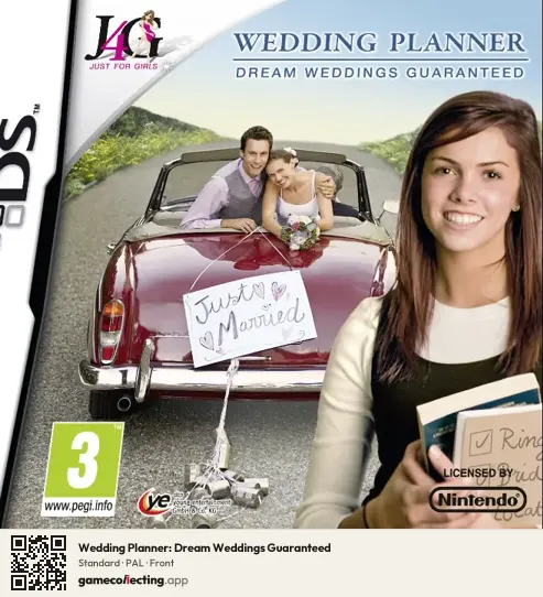 Wedding Planner: Dream Weddings Guaranteed Nintendo DS, PAL box front