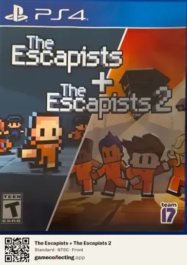 The Escapists + The Escapists 2 PlayStation 4, NTSC box front