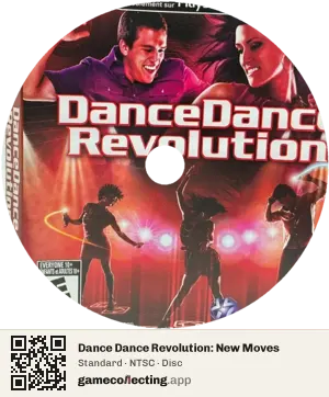 Dance Dance Revolution: New Moves PlayStation 3, NTSC disc