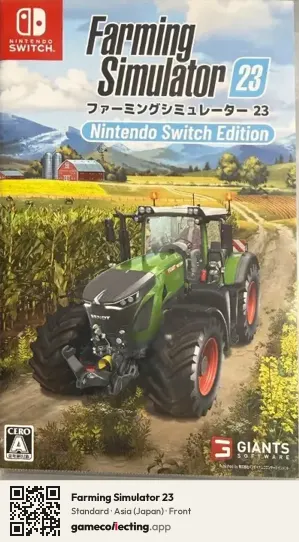 Farming Simulator 23 Nintendo Switch, Asia box front