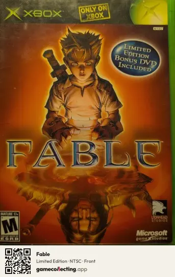 Fable Xbox, NTSC box front