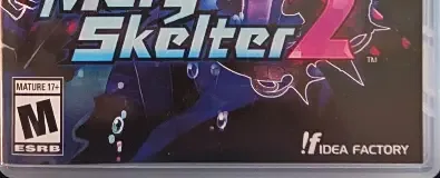 Mary Skelter 2, the ESRB box on its front