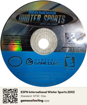 ESPN International Winter Sports 2002 Nintendo GameCube, NTSC disc