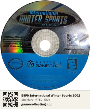 ESPN International Winter Sports 2002 Nintendo GameCube, NTSC disc