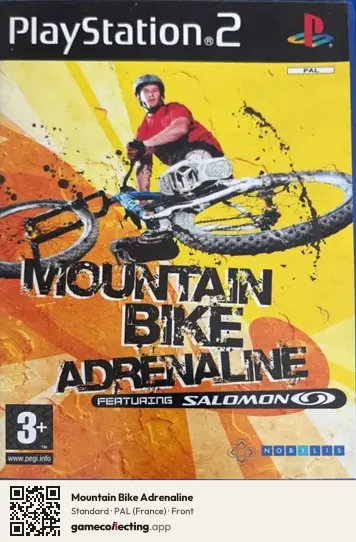 Mountain Bike Adrenaline PlayStation 2, France box front