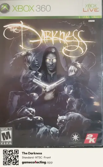 The Darkness Xbox 360, NTSC box front