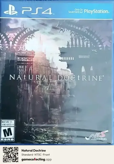 Natural Doctrine PlayStation 4, NTSC box front