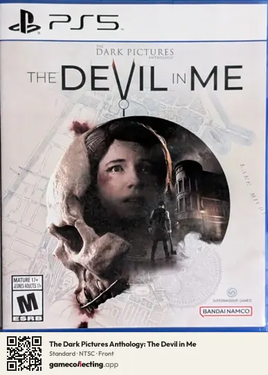The Dark Pictures Anthology: The Devil in Me PlayStation 5, NTSC box front