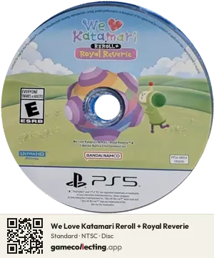 We Love Katamari Reroll + Royal Reverie PlayStation 5, NTSC disc