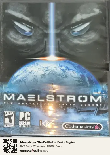 Maelstrom: The Battle for Earth Begins Computer, NTSC box front