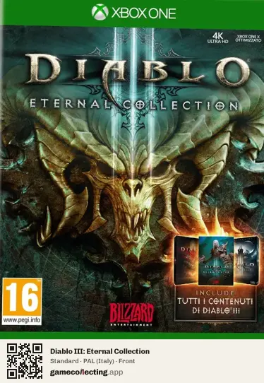 Diablo III: Eternal Collection Xbox One, Italy box front