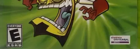 Crash Twinsanity, the ESRB box on its front