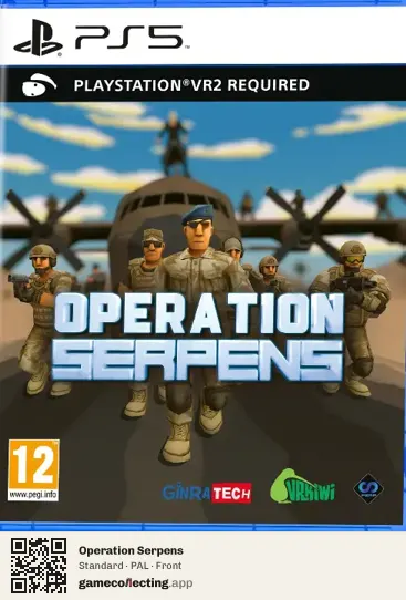 Operation Serpens PlayStation 5, PAL box front