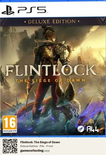 Flintlock: The Siege of Dawn PlayStation 5, PAL box front
