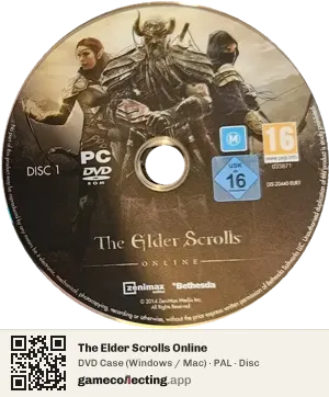 The Elder Scrolls Online Computer, PAL disc