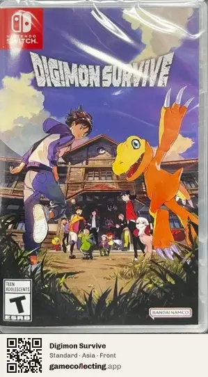 Digimon Survive Nintendo Switch, Asia box front