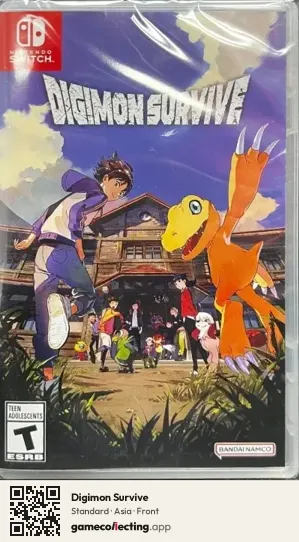 Digimon Survive Nintendo Switch, Asia box front