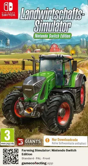 Farming Simulator: Nintendo Switch Edition Nintendo Switch, PAL box front