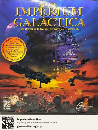 Imperium Galactica Computer, NTSC box front