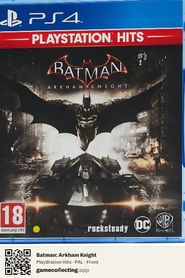 Batman: Arkham Knight PlayStation 4, PAL box front