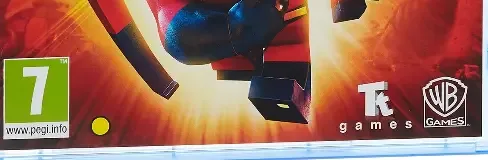 LEGO The Incredibles, the PEGI square on its front