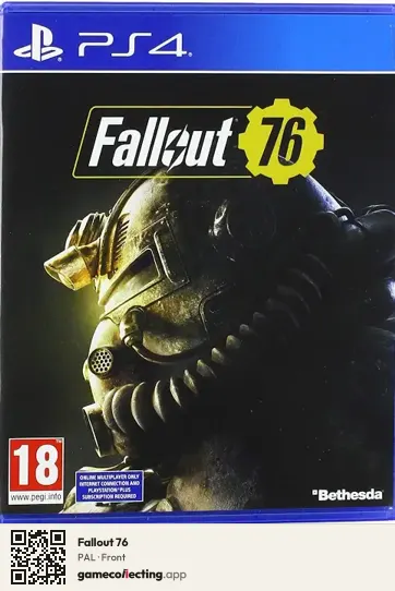 Fallout 76 PlayStation 4, PAL box front