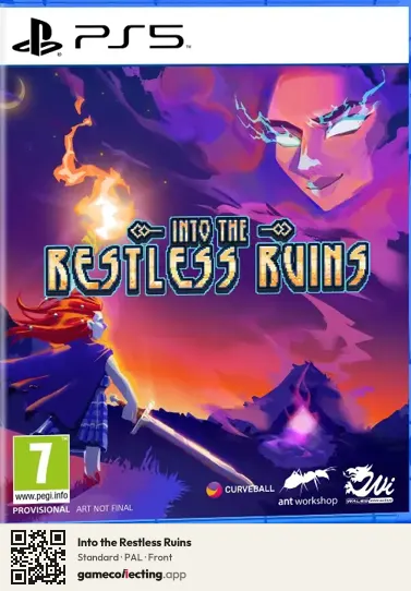 Into the Restless Ruins PlayStation 5, PAL box front