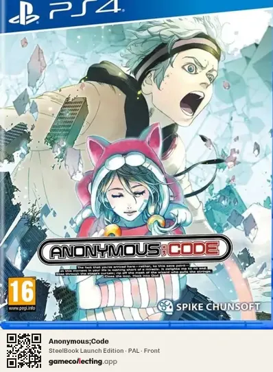 Anonymous;Code PlayStation 4, PAL box front