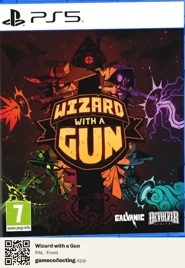 Wizard with a Gun PlayStation 5, PAL box front