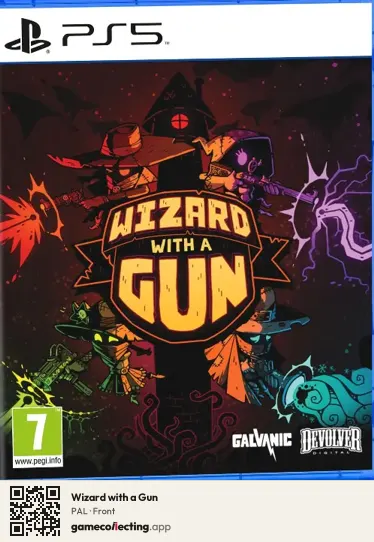 Wizard with a Gun PlayStation 5, PAL box front