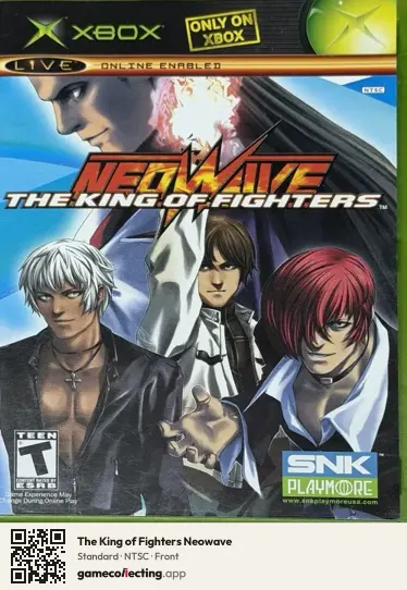 The King of Fighters Neowave Xbox, NTSC box front