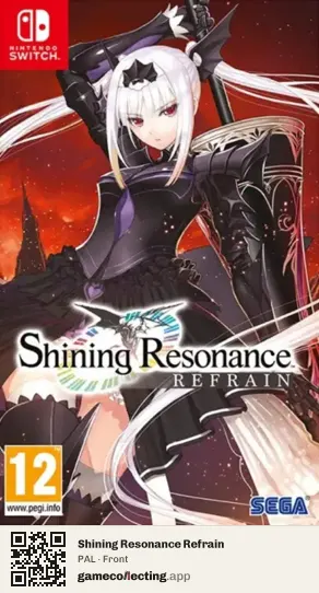 Shining Resonance Refrain Nintendo Switch, PAL box front