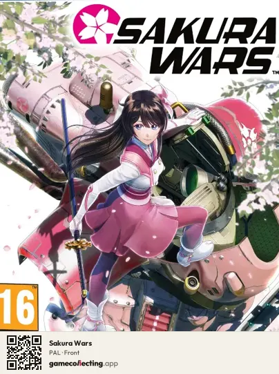 Sakura Wars PlayStation 4, PAL box front