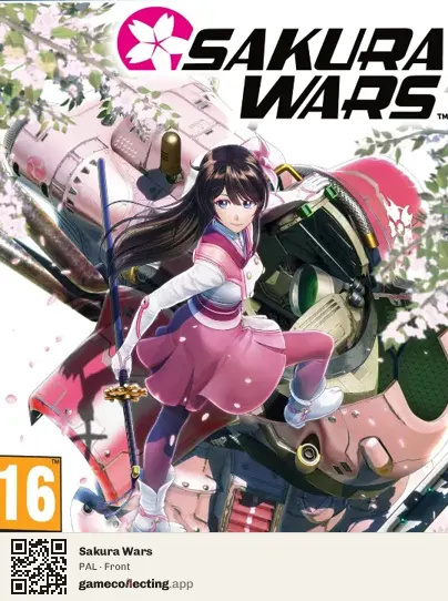 Sakura Wars PlayStation 4, PAL box front