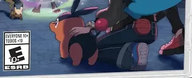 Pokémon Legends: Z-A, the ESRB box on its front