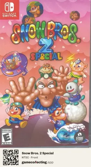 Snow Bros. 2 Special Nintendo Switch, NTSC box front