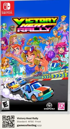 Victory Heat Rally Nintendo Switch, NTSC box front