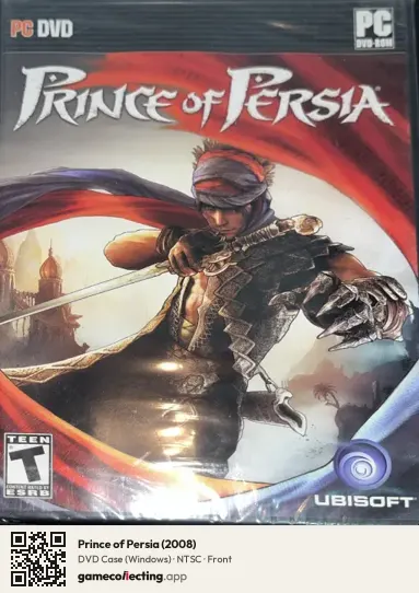 Prince of Persia (2008) Computer, NTSC box front