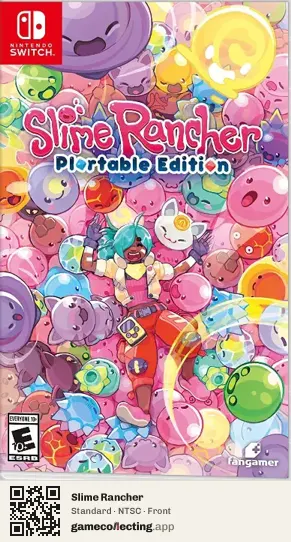 Slime Rancher Nintendo Switch, NTSC box front