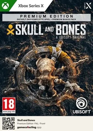 Skull and Bones Xbox Series X, PAL box front