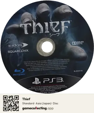 Thief PlayStation 3, Asia disc